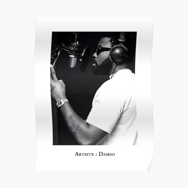 Damso - Portrait chanteur Poster