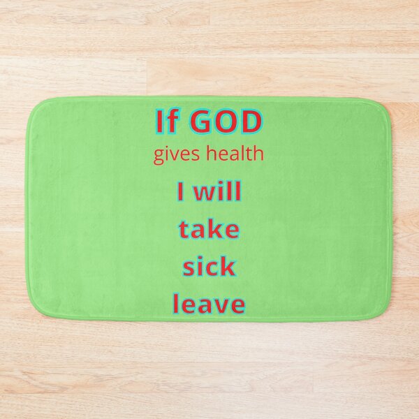 Item preview, If GOD gives health designed and sold by LjuboDesign.