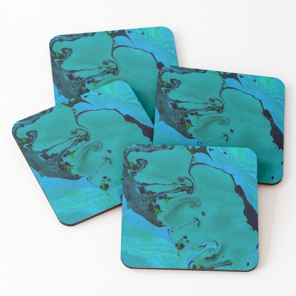 Item preview, Light blue oil spill designed and sold by TrashPandainc.