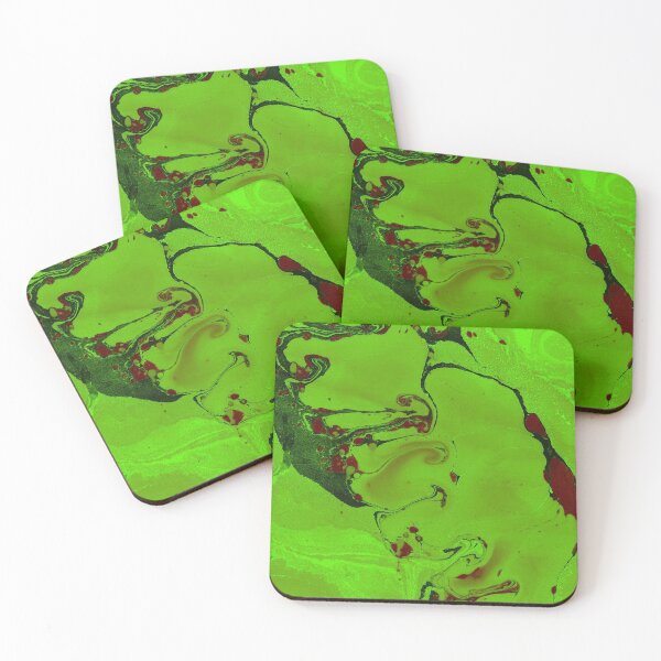 Item preview, Olive green oil spill designed and sold by TrashPandainc.