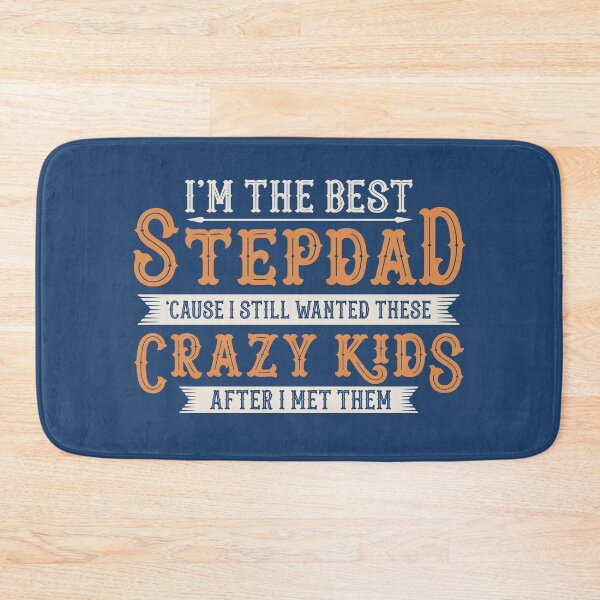 Item preview, I'm The Best Stepdad Of Crazy Kids Funny Father's Day Gifts from son daughter  designed and sold by alenaz.