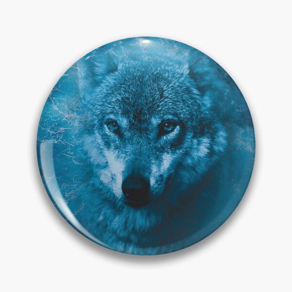 Item preview, Wolf in the blue ocean waves designed and sold by vashumaso.