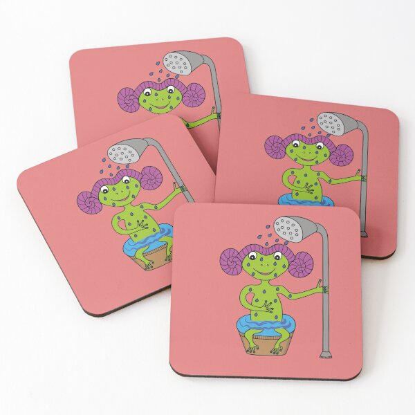 Item preview, Entropia with frog taking a shower. designed and sold by Mireiall.
