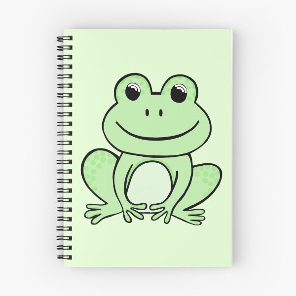 Item preview, Super Cute And Happy Light Green Frog  designed and sold by Barolina.
