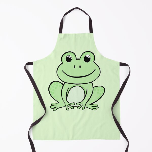 Item preview, Super Cute And Happy Light Green Frog designed and sold by Barolina.