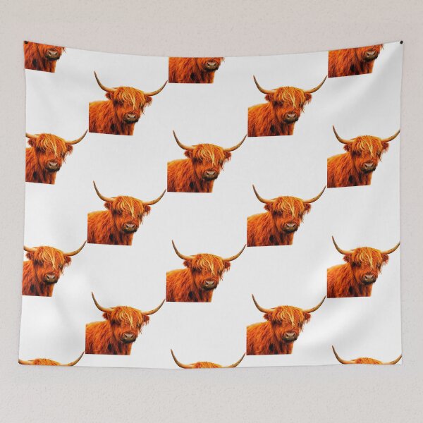 Item preview, Highland Cow Long Horn designed and sold by OceansSupply.