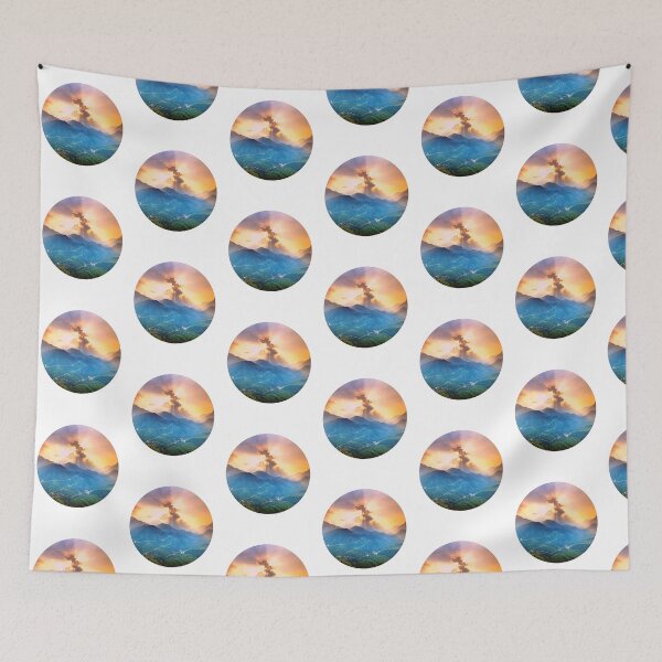 Item preview, Mountainous Sunset designed and sold by AmberSiraj.