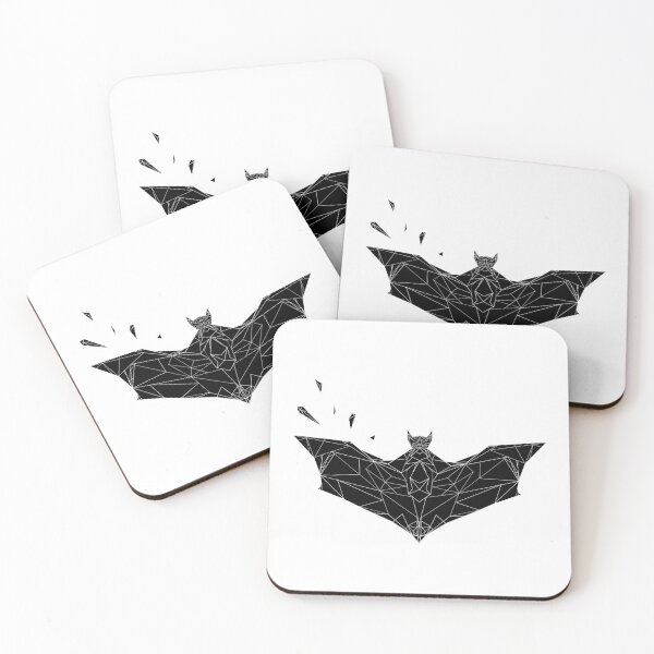 Item preview, geometric bat designed and sold by Tamanna Islam.