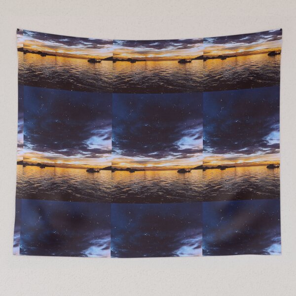 Item preview, Dark Blue Sunset designed and sold by thegraypocket.