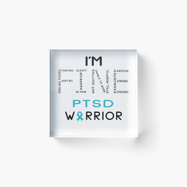 Item preview, I'm PTSD Warrior, I'm FINE designed and sold by Victormoratalla.