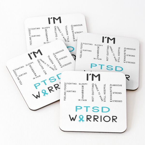 Item preview, I'm PTSD Warrior, I'm FINE designed and sold by Victormoratalla.