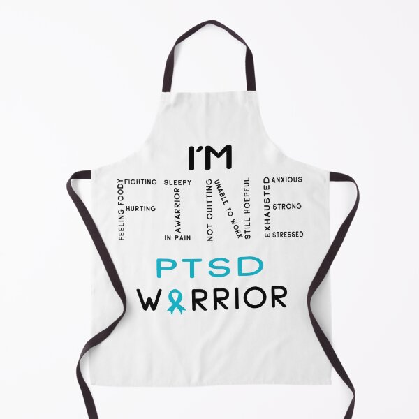 Item preview, I'm PTSD Warrior, I'm FINE designed and sold by Victormoratalla.