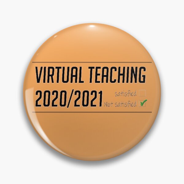 Item preview, Virtual Teaching 2020/2021 Not Satisfied , Satisfied Classic T-Shirt  designed and sold by Docartdesign.