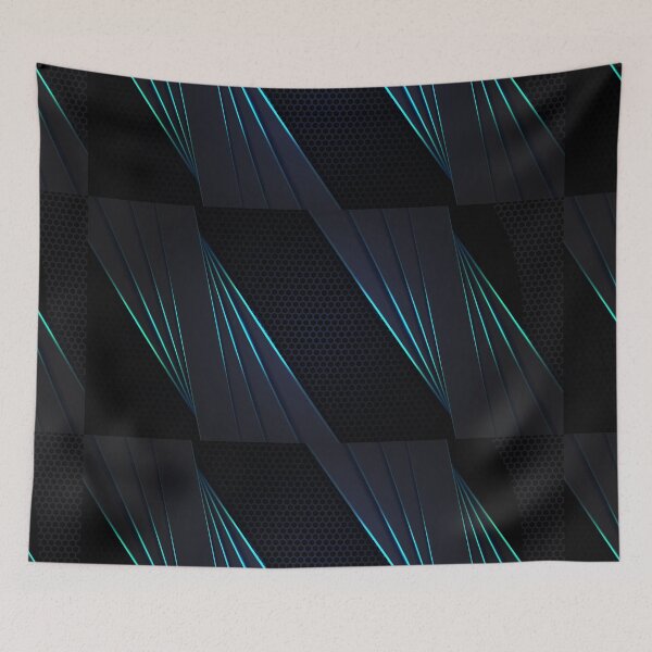 Item preview, Abstract  Diagonal Dark Blue and Black designed and sold by Peekonet.