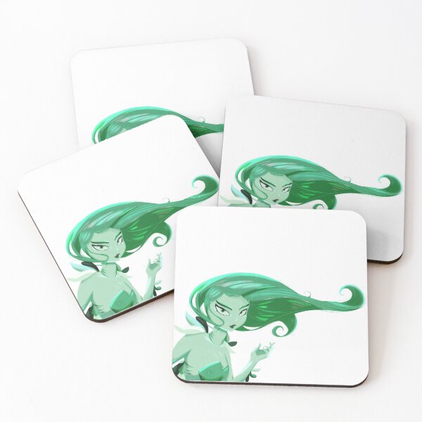 Item preview, Mermay21 SeaGreen designed and sold by DrawOneThree.