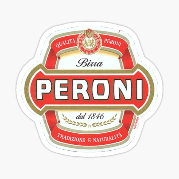 Peroni Red Label Rare Sticker