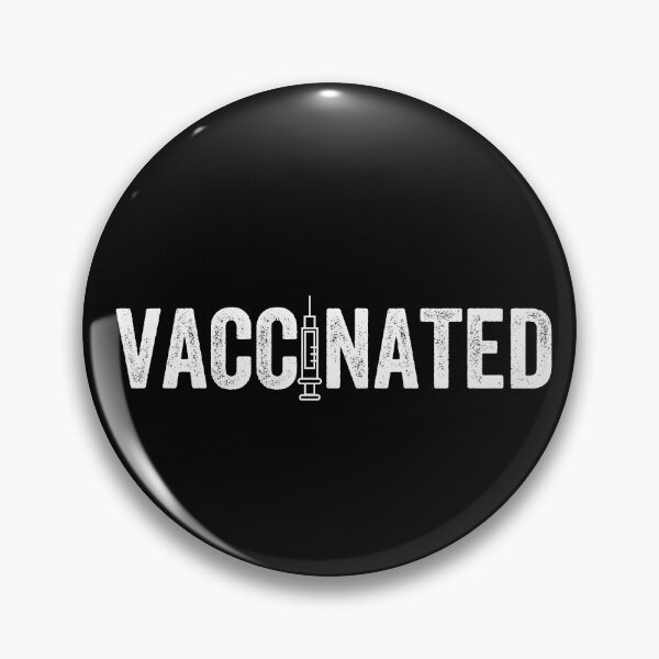 Item preview, Vaccinated.  Covid vaccination designed and sold by All-The-Tees.