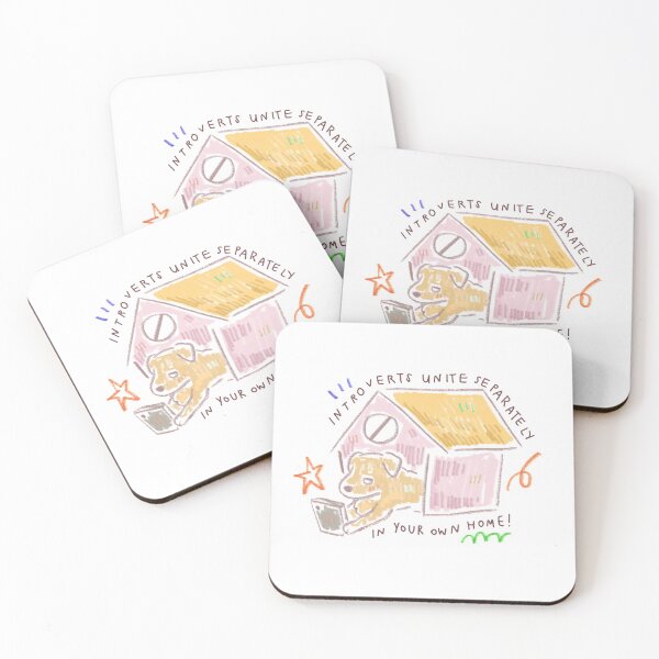 Item preview, introverts unite separately  designed and sold by ctclockwises.