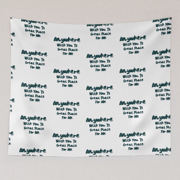 Item preview, Anywhere With You Is Great Place For Me  designed and sold by Ani1111.