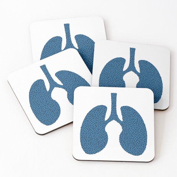 Item preview, Turing Pattern Lungs (Blue) designed and sold by John Uttley.