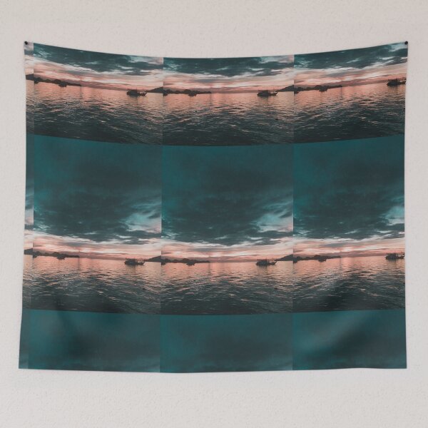 Item preview, Teal Sky Sunset designed and sold by thegraypocket.