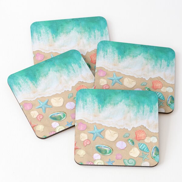 Item preview, Beachcoming - Seashell Scattered Shore designed and sold by Tangerine-Tane.