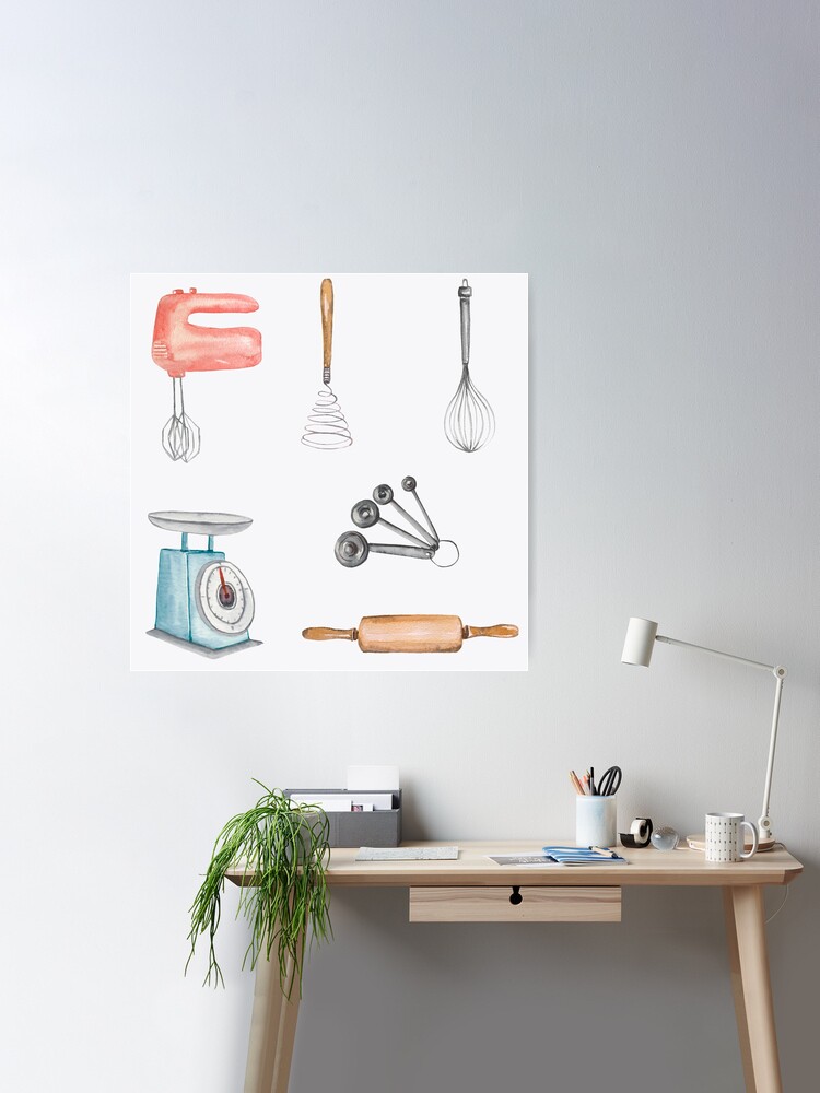 Cooking & Baking Tools Poster