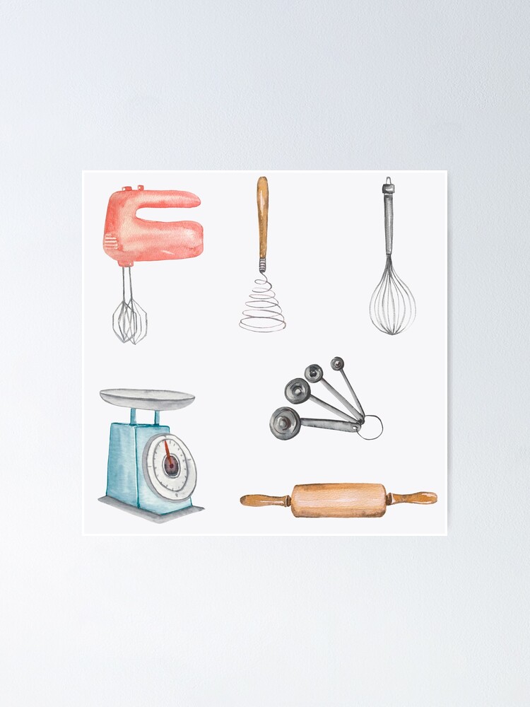 Cooking & Baking Tools Poster