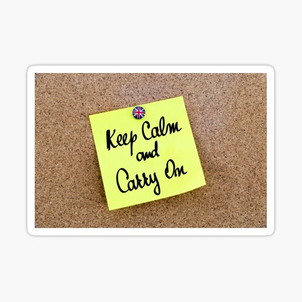 Item preview, KEEP CALM AND CARRY ON designed and sold by Stanciuc.