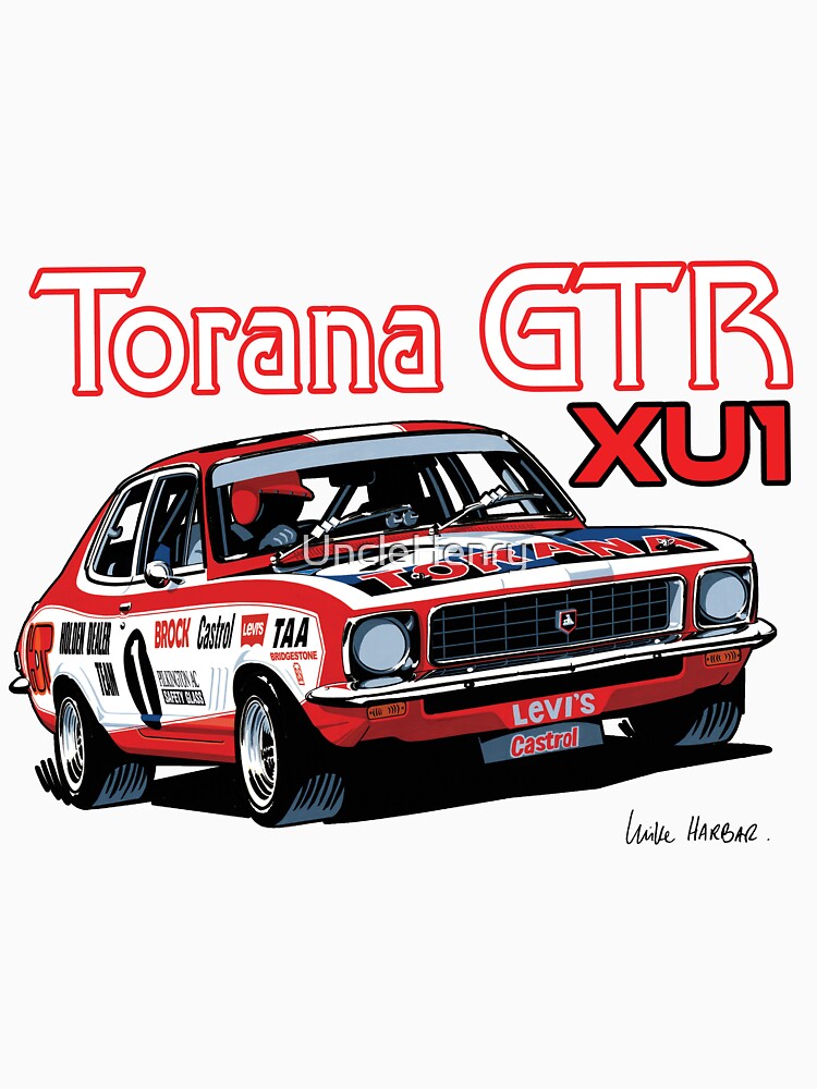 Thumbnail 7 of 7, Essential T-Shirt, Holden Torana GTR XU1 Peter Brock designed and sold by UncleHenry.
