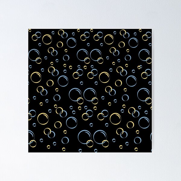 Item preview, Bubbles pattern designed and sold by cutecrazytshirt.
