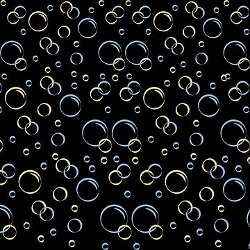 Artwork thumbnail, Bubbles pattern by cutecrazytshirt