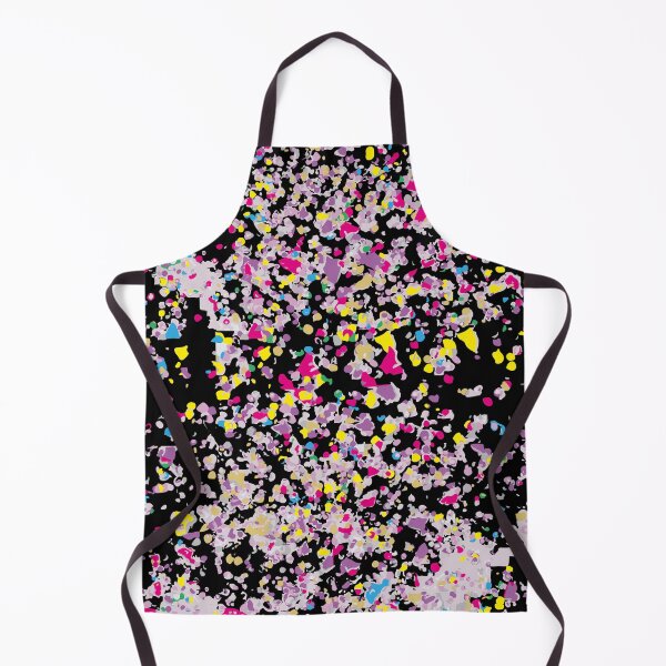 Item preview, Confetti Black Colorful Pattern designed and sold by LIRAZ ZIV.