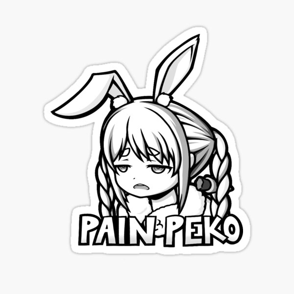 Pain Peko Usada Pekora Sticker