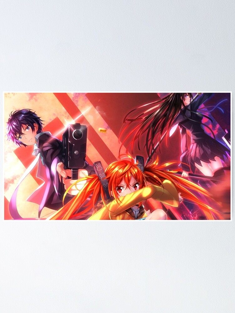 Aihara Enju - Black Bullet - Manga - Posters and Art Prints