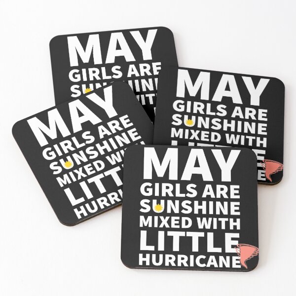 Item preview, May Girls Are Sunshine Mixed With A Little Hurricane | May Girls Are Sunshine designed and sold by PCpallavi.