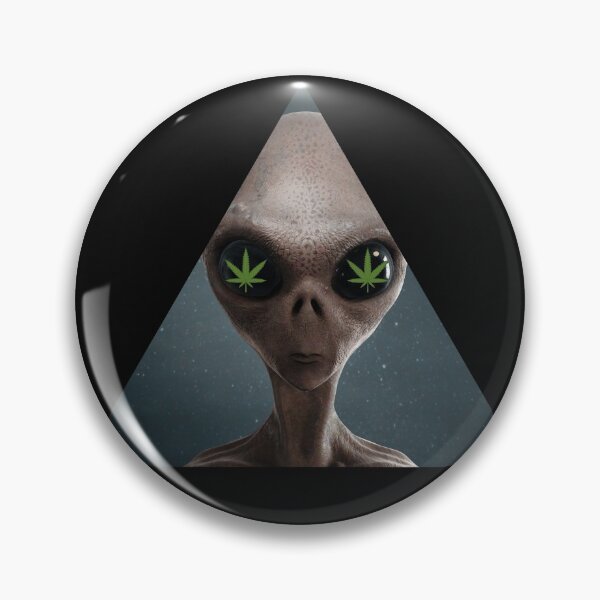 Item preview, Triangle Alien | Smart Successful Stoner | We Are The Universe designed and sold by AlfaEcho.