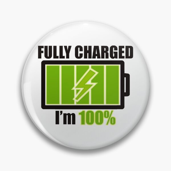 Item preview, FULLY_CHARGED_BATTERY designed and sold by auraclover.