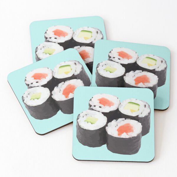 Item preview, Watercolor Sushi designed and sold by HotpotFund.