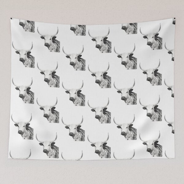 Item preview, Nguni Long Horn Steer designed and sold by OceansSupply.