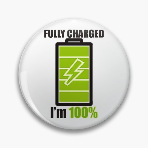 Item preview, FULLY_CHARGED_BATTERY designed and sold by auraclover.