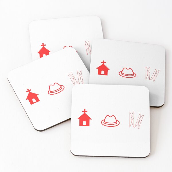 Item preview, Chapel Hat Pegs designed and sold by TeePrintGB.