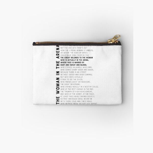 Item preview, The Woman in the Arena, Daring Greatly - Theodore Roosevelt Quote designed and sold by GraphicBicycle.