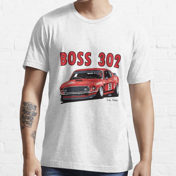 Ford 302 Boss Mustang Design Essential T-Shirt