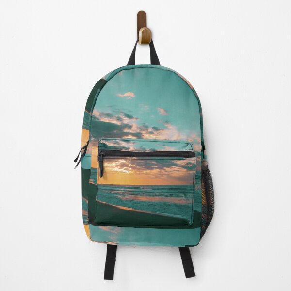 Item preview, Warm Teal Beach Sunset designed and sold by thegraypocket.