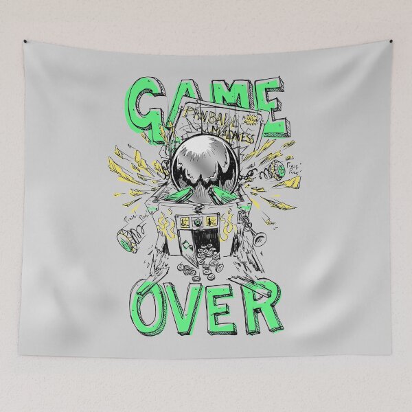 Item preview, Game Over designed and sold by designdroplet.