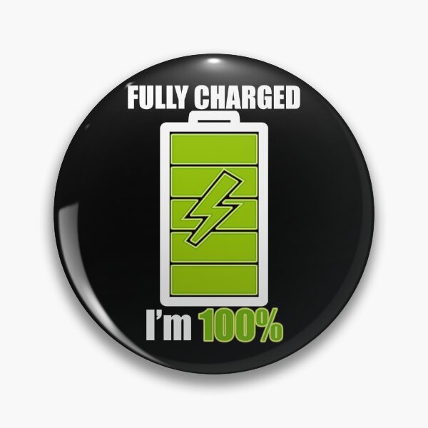 Item preview, FULLY_CHARGED_BATTERY designed and sold by auraclover.