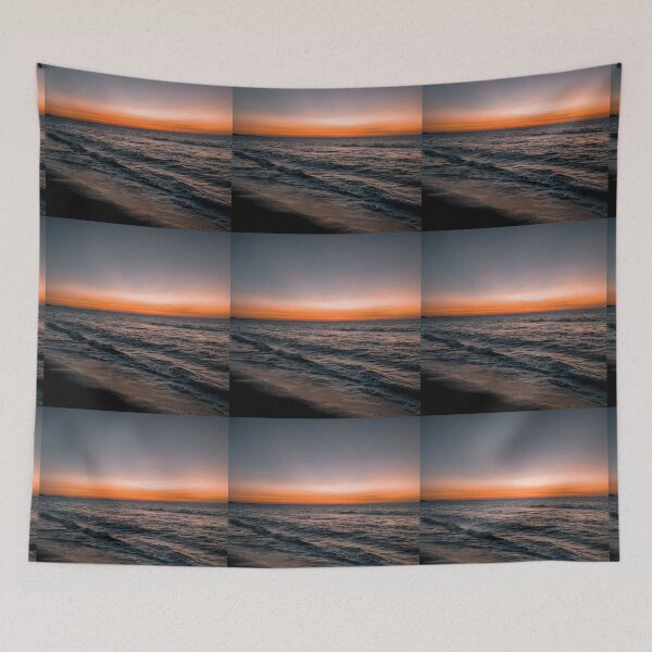 Item preview, Calm Beach Sunset designed and sold by thegraypocket.