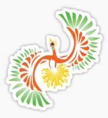 Tribal HoOh Sticker