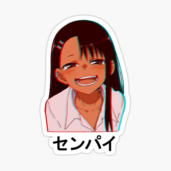 anime nagatoro Sticker by wearthings